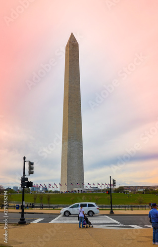 Washington Memorial at National Mall ,DC USA