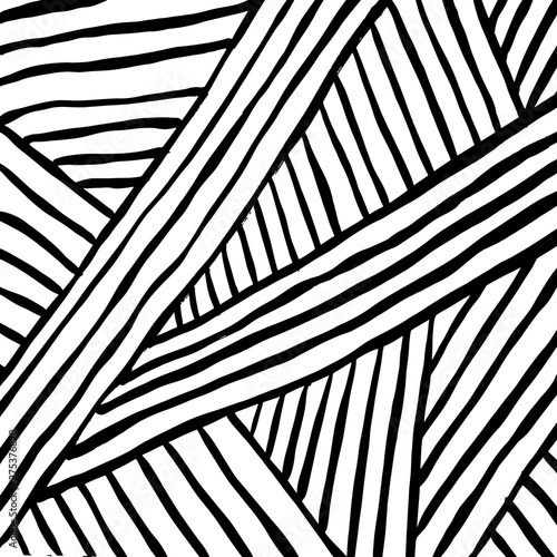 Brush grunge pattern. White and black vector.