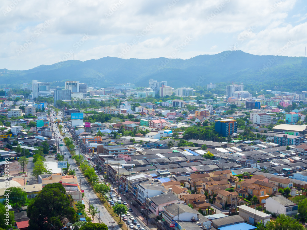Fototapeta premium Hat Yai cityscape