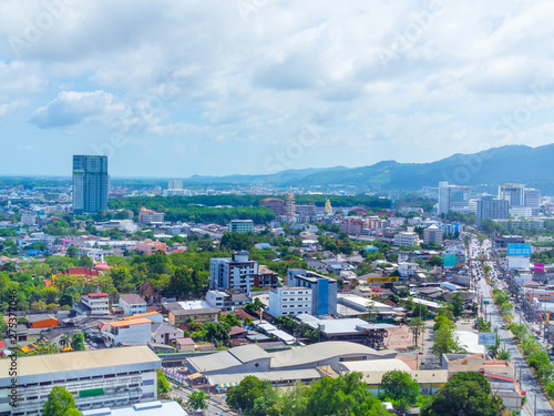 Fényképezés Hat Yai cityscape