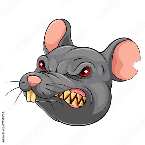 Mascot Head of an mouse