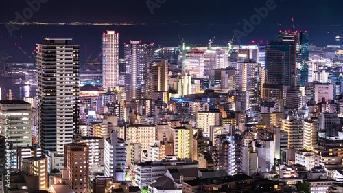 Wallpaper Mural Bay Area Night View Timelapse Torontodigital.ca
