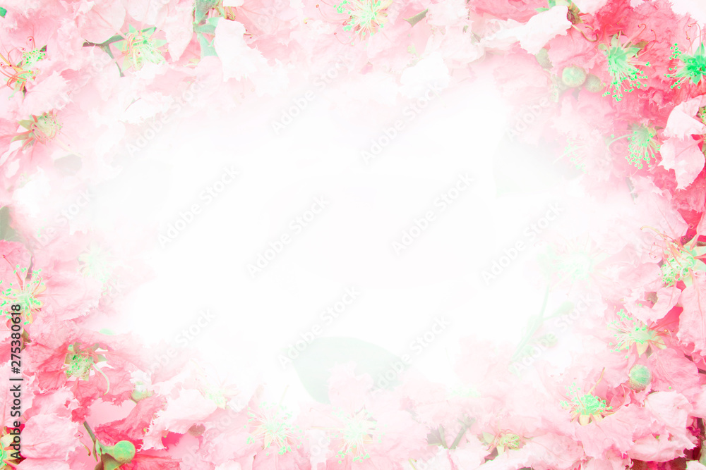 Flowers border frame. Flowers border frame.