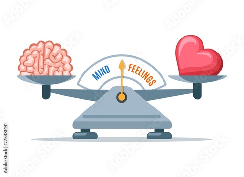 Emotional balance illustration
