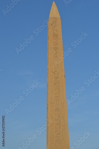 Obelisk against Blue Sky, Egypt