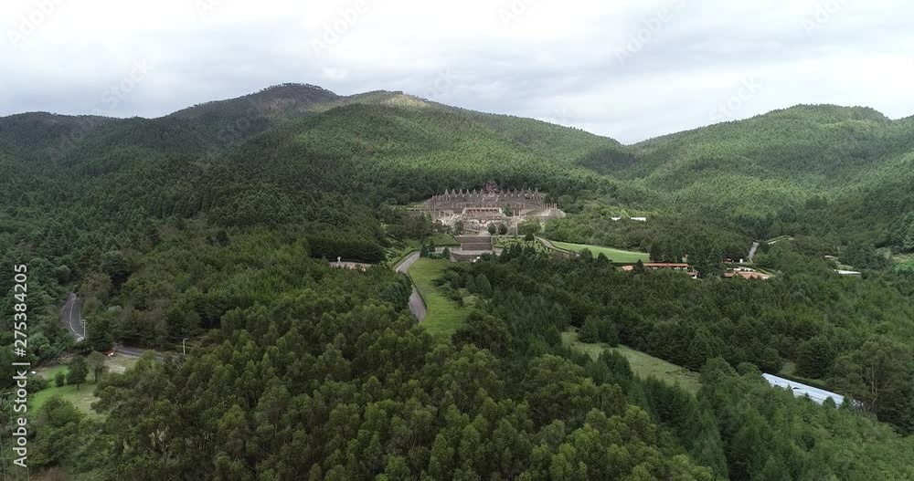 Mexico Forest in Toluca Aerial View from a Drone Mexico Forest in Toluca Aerial View from a Drone