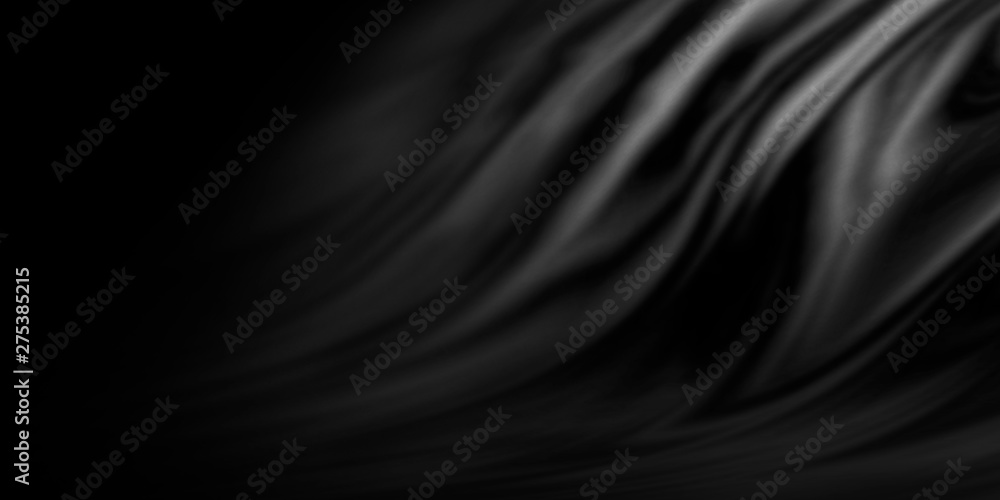 Black luxury fabric background with copy space Black luxury fabric background with copy space