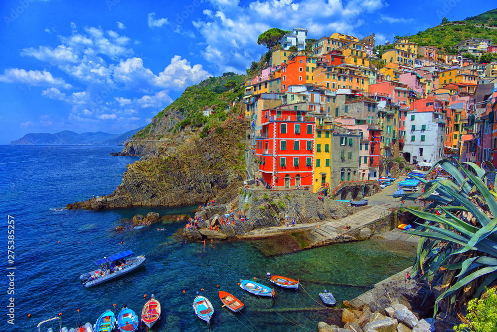 Italy sea village