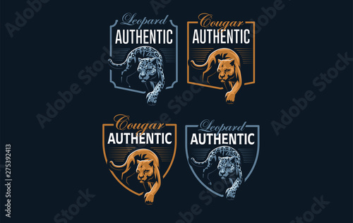 The image of a cougar or panther.