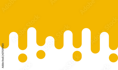 Abstract yellow Rounded Lines Halftone Transition