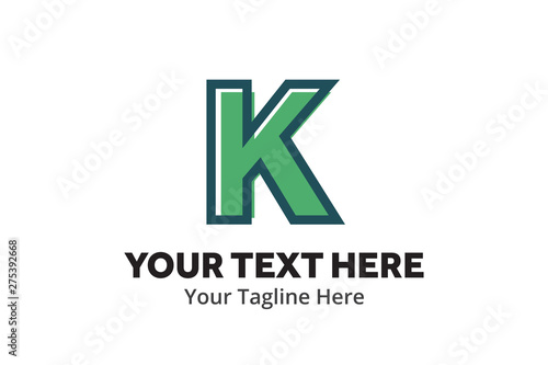 Free Download alphabet k letter unique simple logo creative design in flat style with color . k letter logo creative simple k logo creative design in flat style with color - GFXLoad