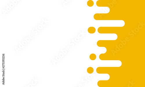 Abstract yellow Rounded Lines Halftone Transition