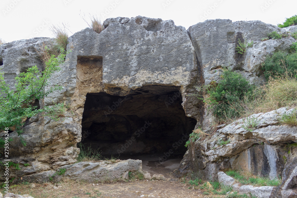 Caves Around the Titus Tunnel in Samandag, Hatay - Turkey