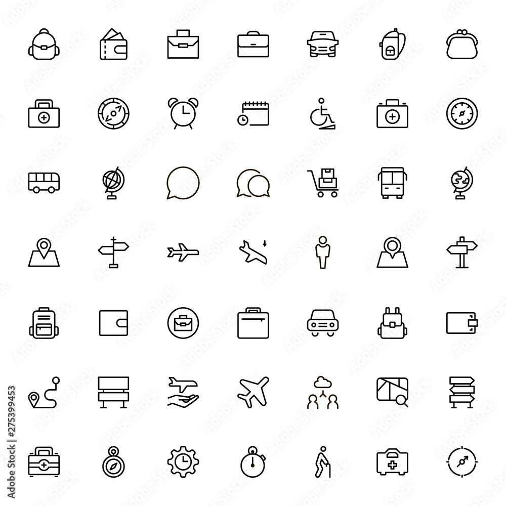 Line icon set Line icon set