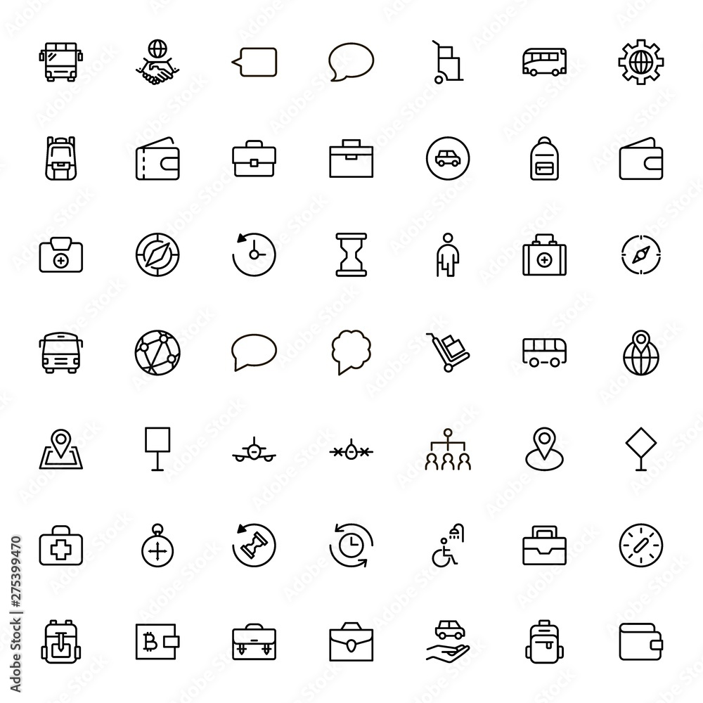 Line icon set Line icon set
