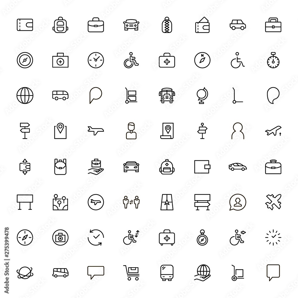 Line icon set Line icon set