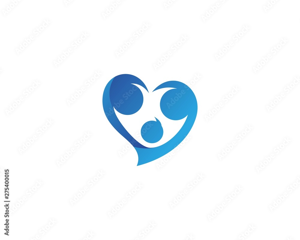 Adoption and Community, network social icon template Adoption and Community, network social icon template
