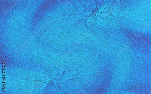 Blue fiber lines twirling background 