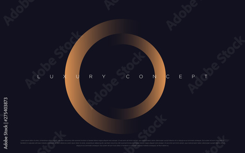 Black premium background with luxury dark gold bullion pattern and golden lines. Rich background for poster premium design. - Vector