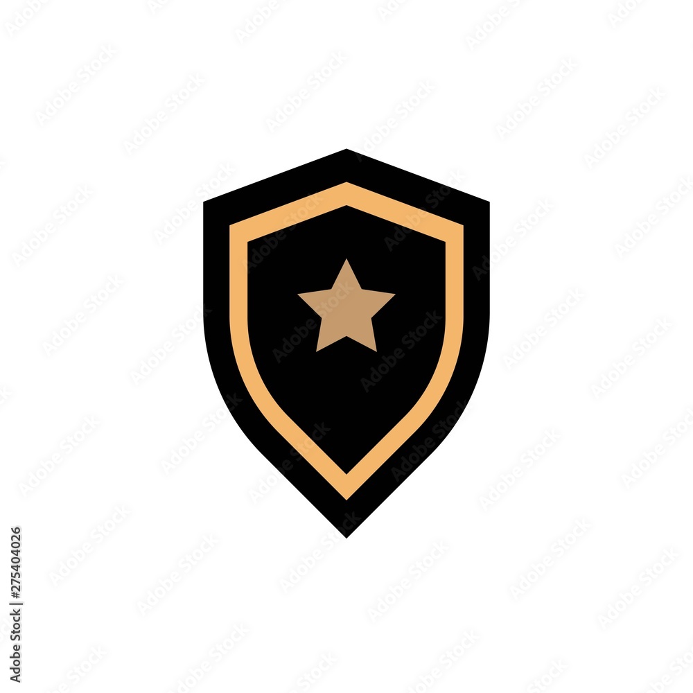 Shield symbol logo