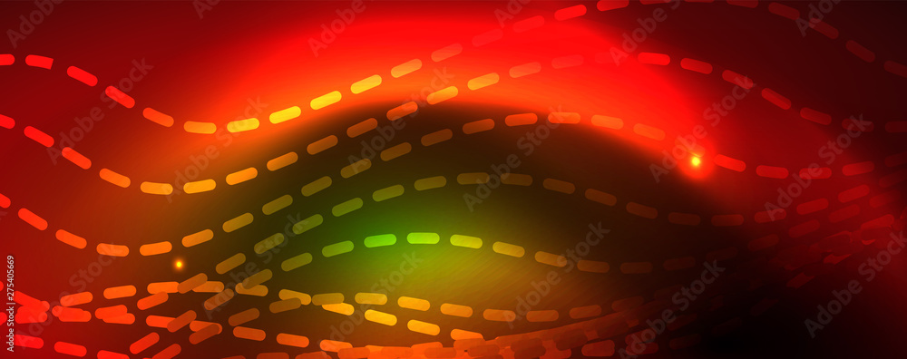 Shiny neon vector wave line abstract background, motion concept Shiny neon vector wave line abstract background, motion concept