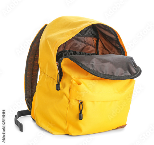 Obraz na płótnie School backpack on white background