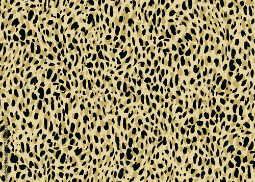 Leopard pattern design, vector illustration background. For print, textile, web, home decor, fashion, surface, graphic design