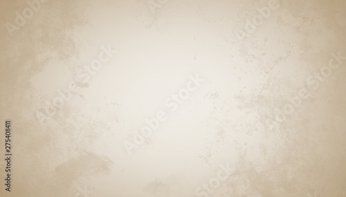 Old paper background. Retro light wallpaper. Grunge space for text.