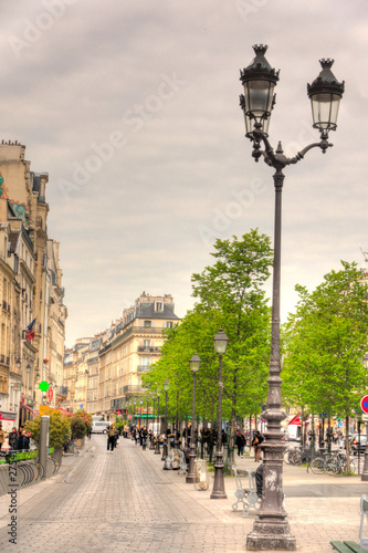 Marais district in Paris