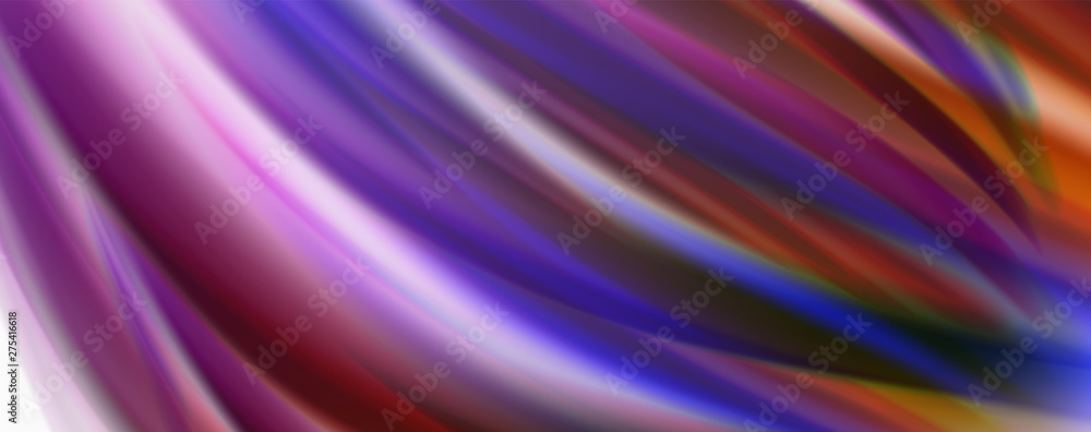 Glossy colorful liquid waves abstract background,, modern techno lines Glossy colorful liquid waves abstract background,, modern techno lines