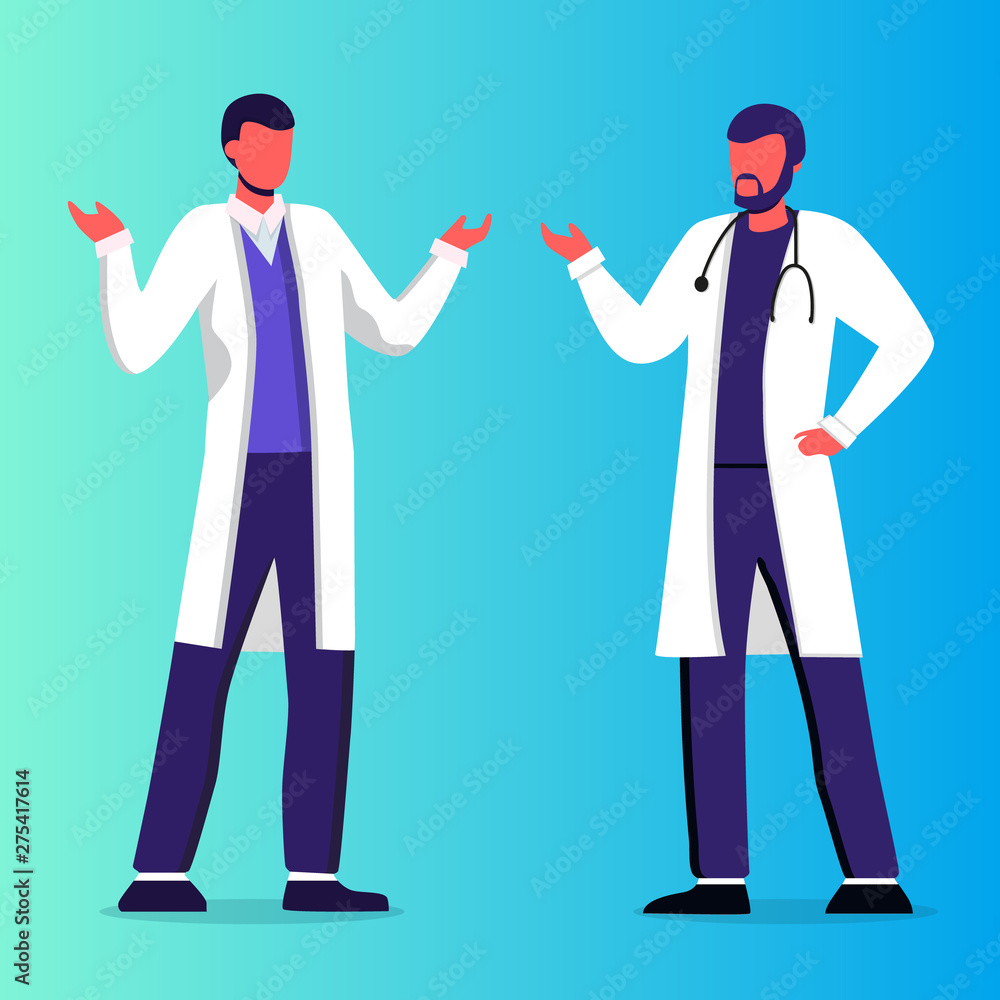 Male and feamle doctor or nurse set. Healthcare services, Ask a doctor. Therapists in uniform. Gynecologist and urologist, medical team concept. Medical clinic staff. hospital workers stand together Male and feamle doctor or nurse set. Healthcare services, Ask a doctor. Therapists in uniform. Gynecologist and urologist, medical team concept. Medical clinic staff. hospital workers stand together
