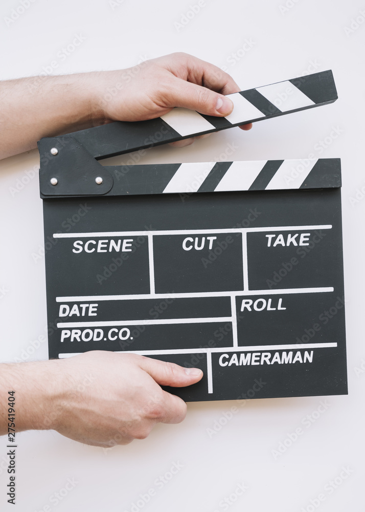 Fototapeta premium Cinema clapperboard