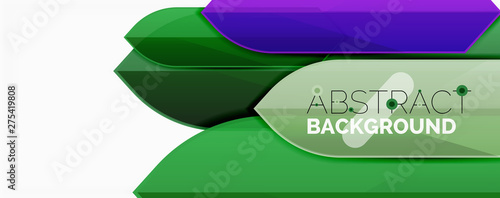 Abstract color lines dynamic background, modern material design style