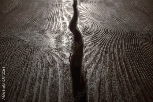 Background, texture of aged wood, brown boards.