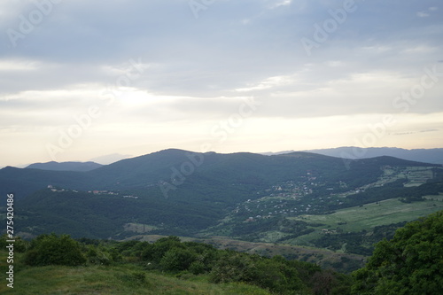 view of mountains