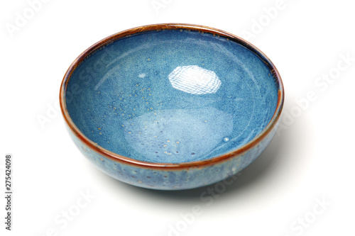 Canvas Print bowl of china on white background