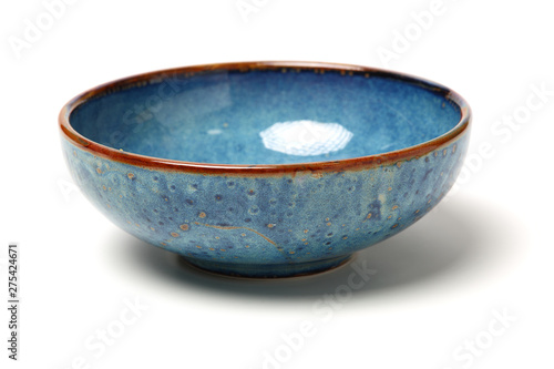Canvas Print bowl of china on white background
