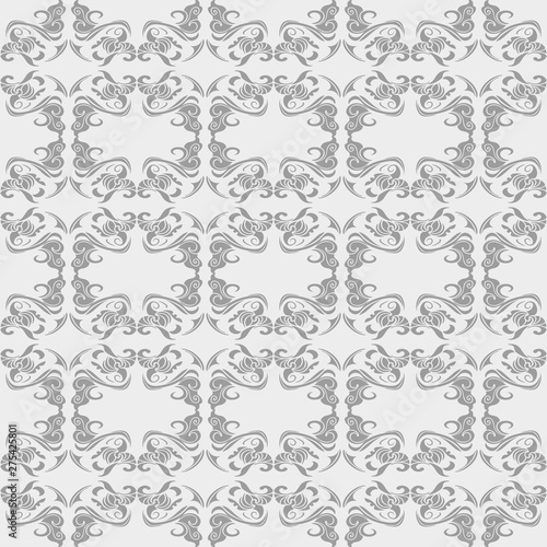 Vector Image. Ornament pattern.Can be used for designer wallpapers, for textile, packaging, printing or any desired idea. Different elements of paisley.