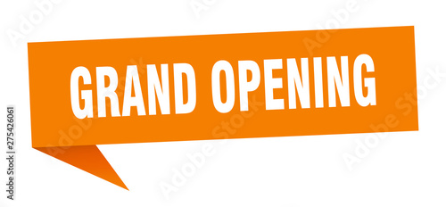 grand opening