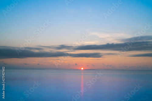 Sunrise over ocean © Brian Scantlebury