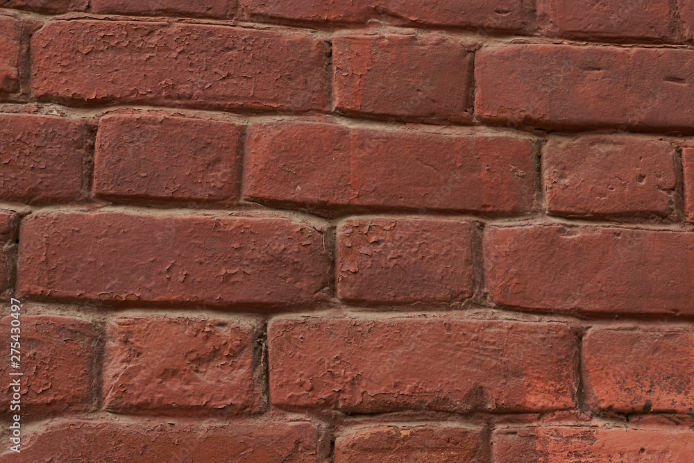 red brick wall texture grunge background with vignetted corners, red brick wall texture grunge background with vignetted corners,
