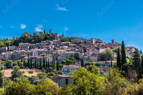 France, Provence-Alpes-Cote d'Azur, Var, perched Village of Fayence