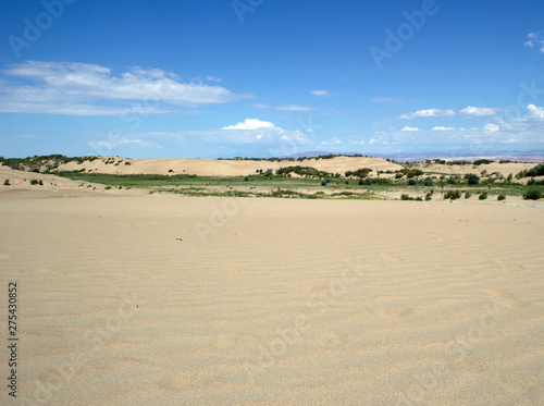 Beautiful deserted place where there is no one at all