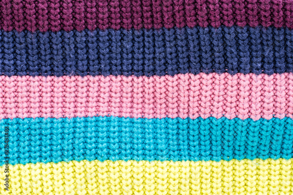 Texture of colored fabric, striped background. top view, close up plan. Texture of colored fabric, striped background. top view, close up plan.