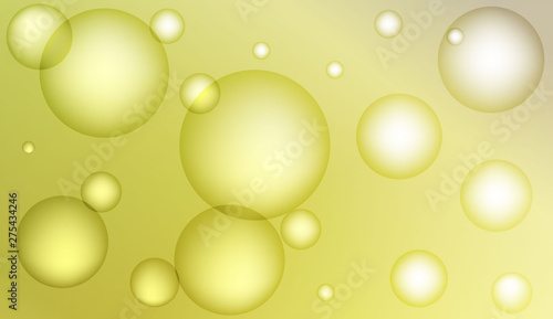 Abstract illustration with blurred drops. For flyer, brochure, booklet and websites design Bright Gradient Color Vector illustration.