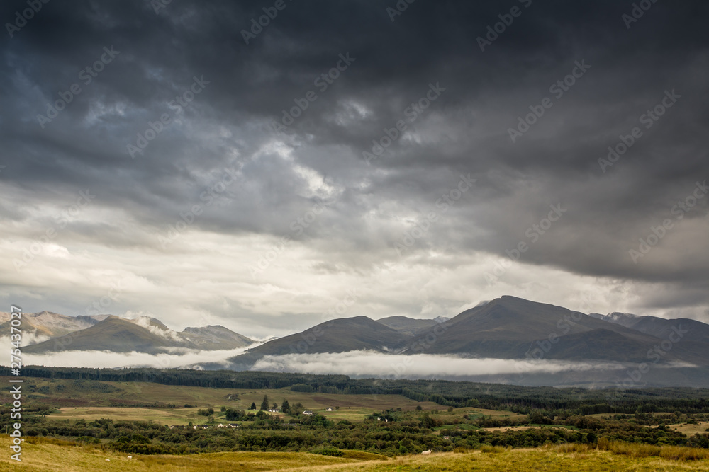 Mamore Mountains Scotland