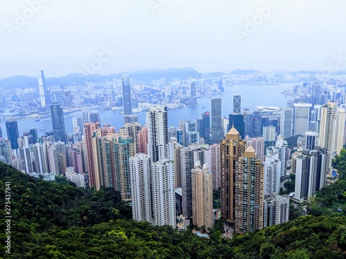 Day Skyline in Hong Kong