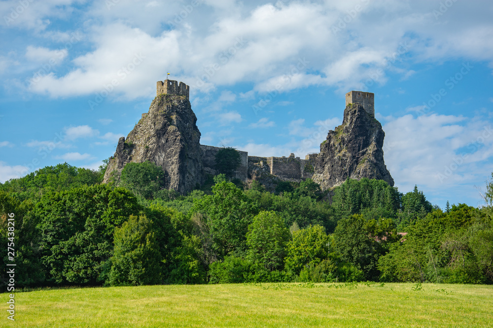 Ruin of Trosky Castle - Bohemian Paradise Czech Republic