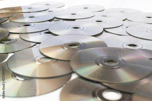  Background from the scattered compact discs of CD and DVD