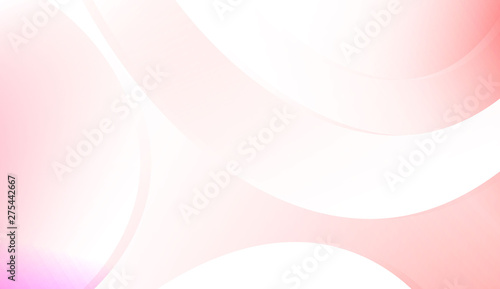 Template Background With Wave Geometric Shape. For Your Design Wallpaper, Presentation, Banner, Flyer, Cover Page, Landing Page. Colorful Vector Illustration